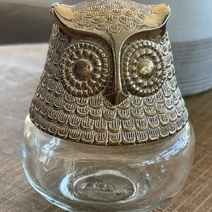 Vintage Owl Avon Perfume Bottle